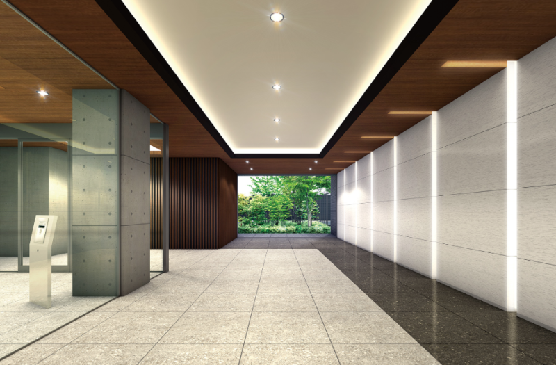ファイル:プレシス元住吉プロスタイル エントランスホール完成予想CG.png