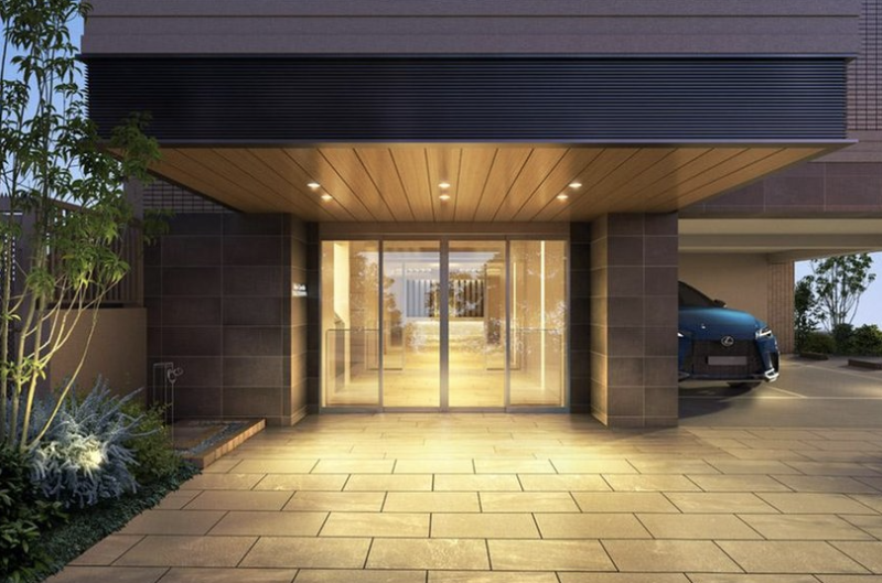 ファイル:ミオカステーロ高津諏訪 エントエランスアプローチ完成予想図.png