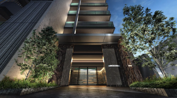 レーベン西八王子NOVERIA　エントエランスアプローチ完成予想図