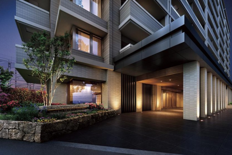 ファイル:ローレルコート西大寺栄町 エントランス完成予想図.png