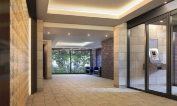 エヌヴィ六甲篠原　エントランスホール完成予想図