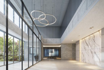 グランドパレス小倉城下 ザ・マークス　エントエランスホール完成予想図