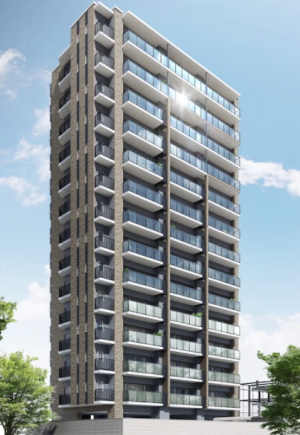 セレンシオ折尾ソラディア　外観完成予想図