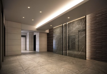 ソシオ戸坂　エントエランスホール完成予想図