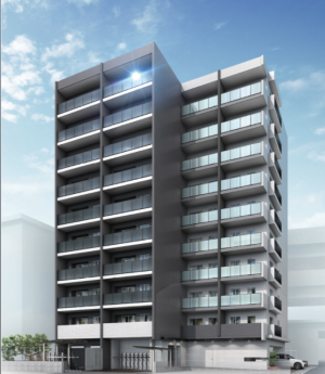 デュオステージ大山　外観完成予想図