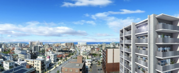 ライオンズ宜野湾グランテラス　外観完成予想図2