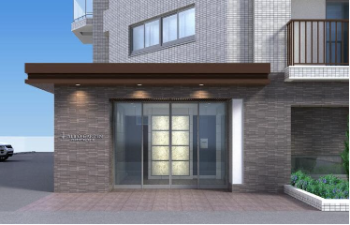 アルビオ・ガーデン北31条　エントエランスアプローチ完成予想図