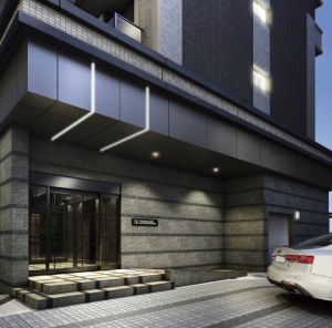 サンメゾン松山雄郡　エントエランス完成予想図