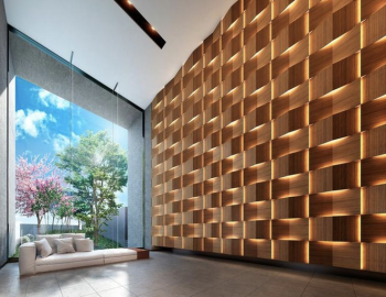 デュオヴェール札幌中島公園　エントランスホール完成予想図