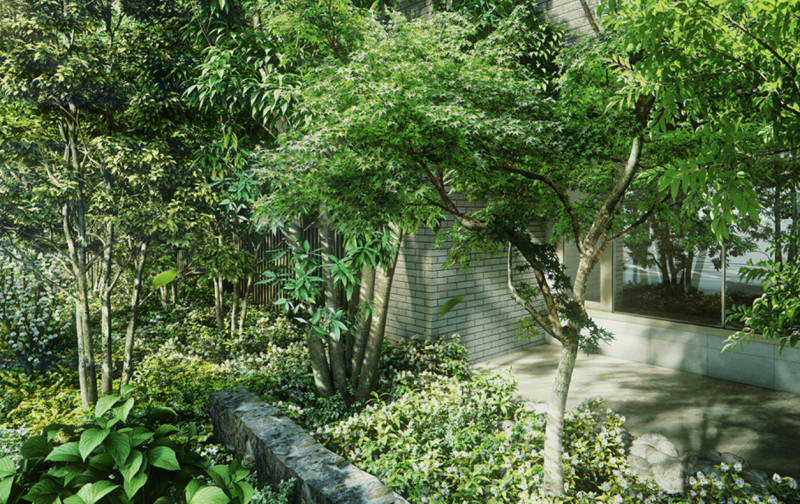 ファイル:プレミスト本厚木 フロントガーデン完成予想CG.png