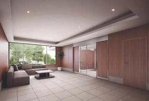 レクシア小ヶ倉エテルナ　エントランスホール完成予想図