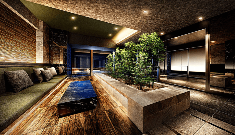 ファイル:レーベン菜園 THE SERENIA エントエランスホール完成予想図.png