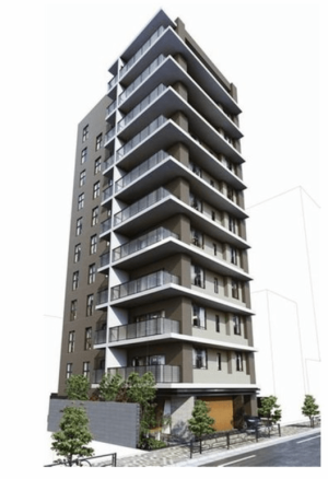 ローレルアイ浅草レジデンス　外観完成予想図