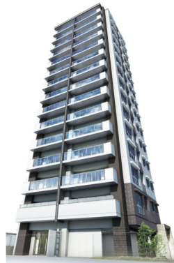 ヴェルディ東原［プルミエ］　外観完成予想図