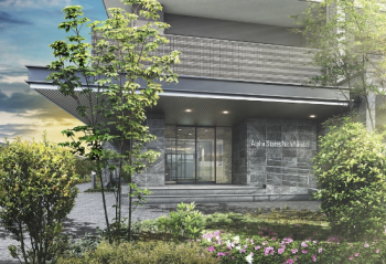 アルファステイツ西福原　エントエランスアプローチ完成予想図