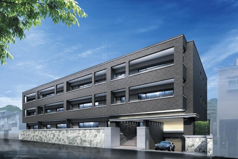 ファイル:グランヴィ御影郡家 外観完成予想図 170730.jpg