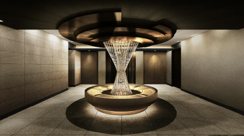 パークホームズ日本橋人形町三丁目　エントエランスホール完成予想図