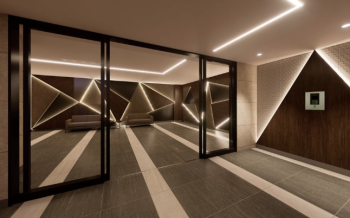 ビバシティネクスト文教Ⅱ　エントエランスホール完成予想図