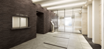 ヴェルディ北長瀬駅前　エントランスホール完成予想図