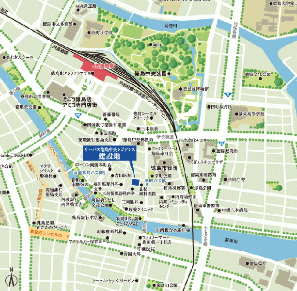 ファイル:現地案内図 徳島161026.gif