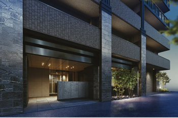 イノバス箱崎　エントエランスアプローチ完成予想図