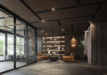 サンパーク佐伯駅前レジデンス　エントエランスホール完成予想図