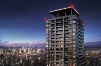 ザ・パークハウス 大阪上本町タワー　外観完成予想CG1