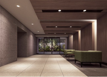 ドルフィーノ朝霞本町　エントランスホール完成予想CG