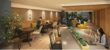 パークホームズ甲子園花園町　カフェラボ完成予想図