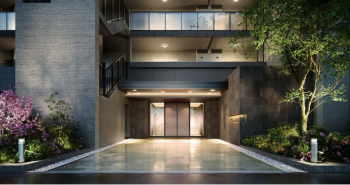 メイツ本厚木　エントエランスアプローチ完成予想図