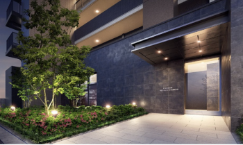 ユニハイム枚方牧野III　エントエランスアプローチ完成予想図