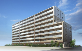 リビオ新金岡　外観完成予想図