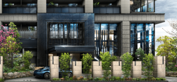 グランドメゾン栄南 THE APARTMENT　エントランスアプローチ完成予想図