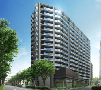 シティハウス武蔵野　外観完成予想図2