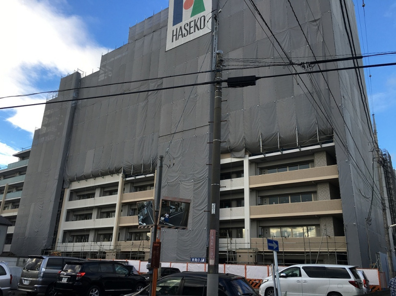 ファイル:パークホームズ立川建設現場1（ 2016-07-31 ）.jpg