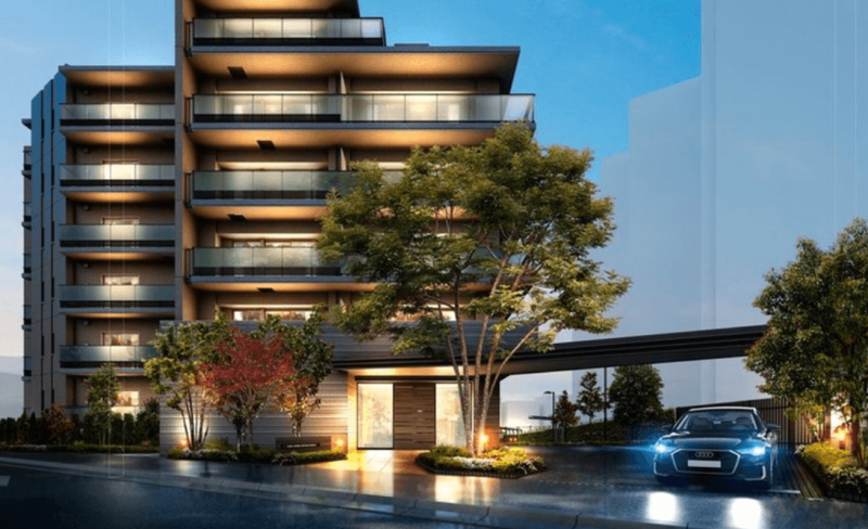 ファイル:パークホームズ練馬富士見台ステーションゲート エントランス・車寄せ完成予想図.png