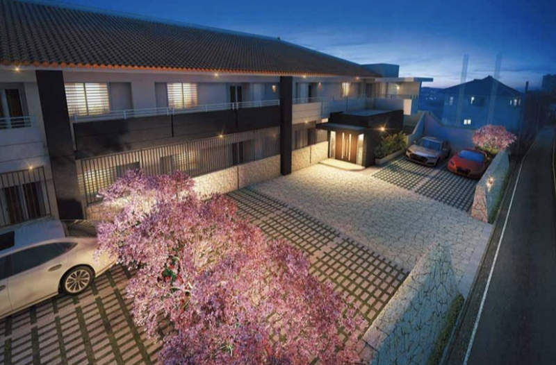 ファイル:マナーズ首里金城町 エントランスアプローチ外観完成予想図.png