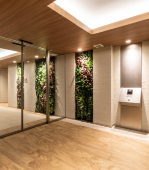 ミッドマークス円山　杜の邸　風除室