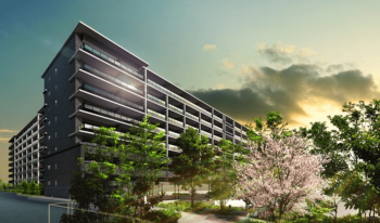 ルネ富雄　外観完成予想図1