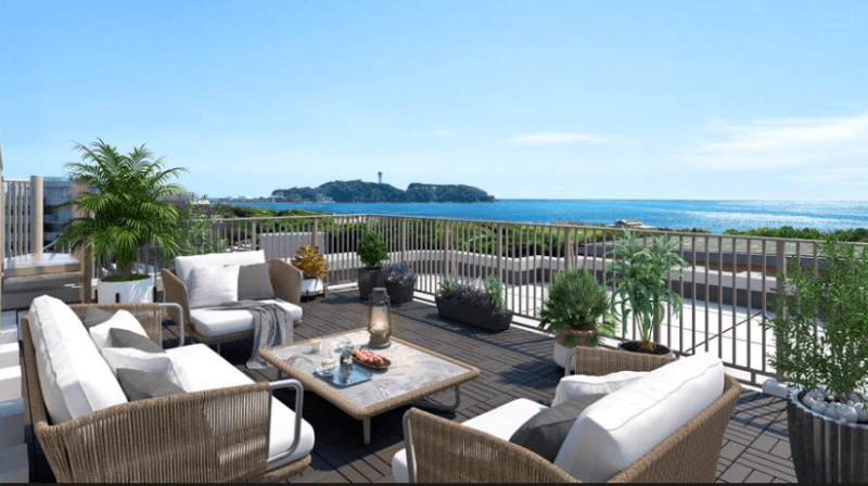 ファイル:ヴェレーナグラン江ノ島鵠沼海岸 【スカイビューテラス】※最上階の4邸（AODR・KOSR・LOSR・MOSRタイプ）【有償オプションプラン［申込期限有］完成予想CG】.png