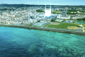 ソルプレサンス 嘉手納マスタースイート　周辺写真CG合成