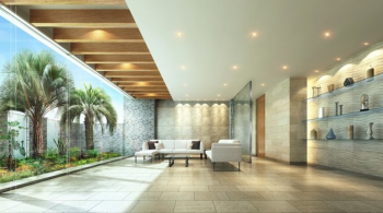 デュオヒルズ木更津　エントランスラウンジ完成予想CG