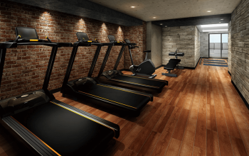 ブランズタワー大船 フィットネスルーム完成予想CG