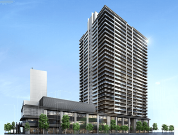 プラウドタワー川口クロス　外観完成予想図