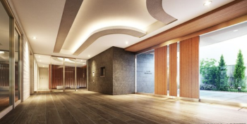 ポレスター甲府相生テラス　エントランスホール完成予想図