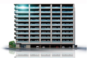 レ・ジェイド森ノ宮　外観完成予想CG