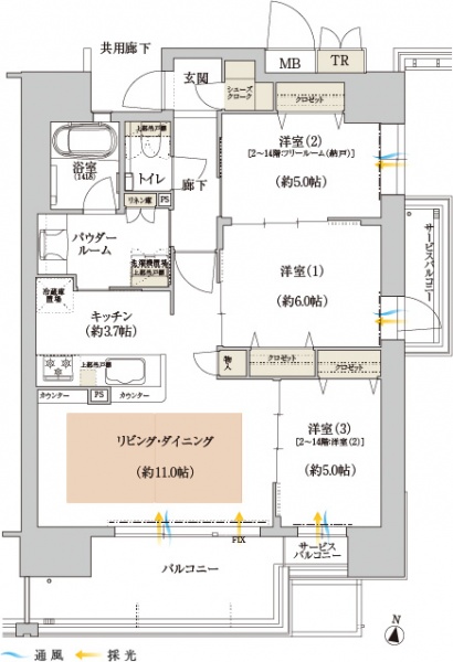 ファイル:Eタイプ 本町160929.jpg