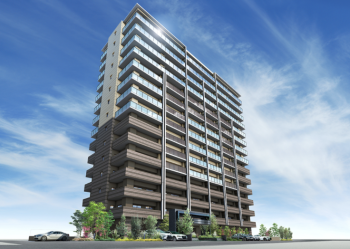 アルファステイツ表町　外観完成予想CG