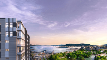 ザ・レジデンス高松 パークフロントタワー　外観完成予想図