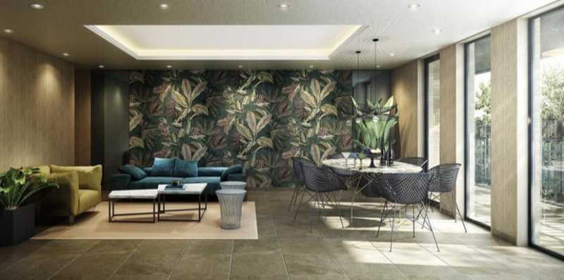 ファイル:ネベル川口芝CORTE エントランスホール完成予想CG.png